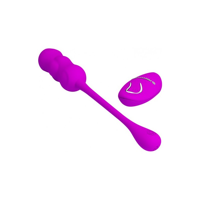 Δονούμενες Κολπικές Μπάλες με Τηλεχειριστήριο Pretty Love Leshy 7εκ