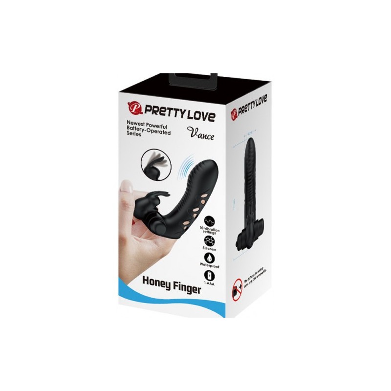 Δονητής Δακτύλου Pretty Love Vance 10εκ