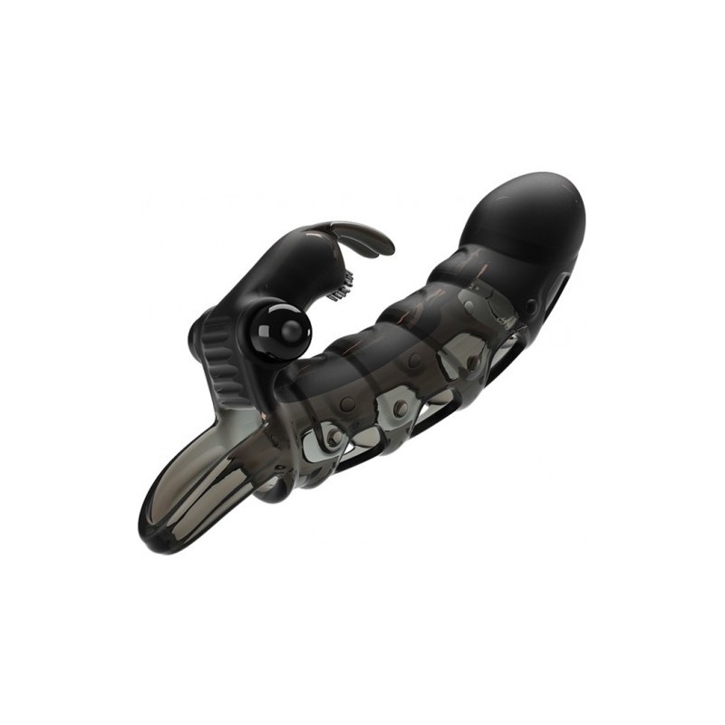 Μαύρο Δονούμενο Κάλυμμα Πέους Pretty Love Cuper 19εκ