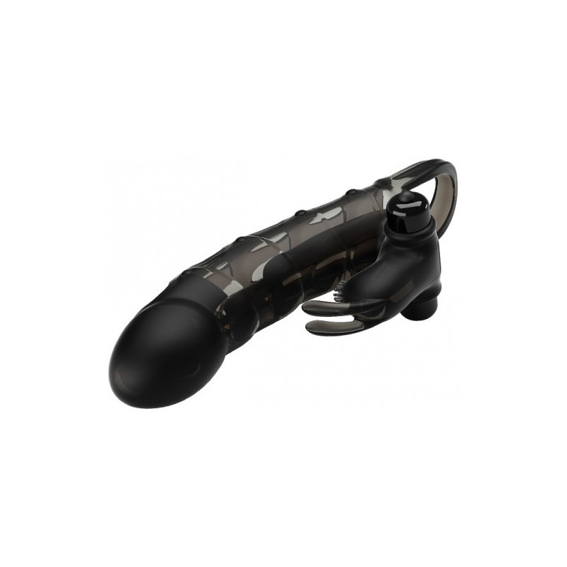 Μαύρο Δονούμενο Κάλυμμα Πέους Pretty Love Cuper 19εκ