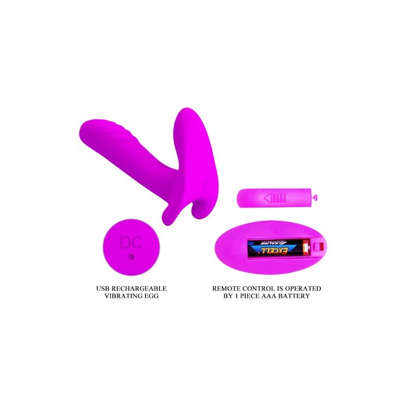 Δονητής Κόλπου με Ασύρματο Τηλεχειριστήριο ΜΩΒ Pretty Love