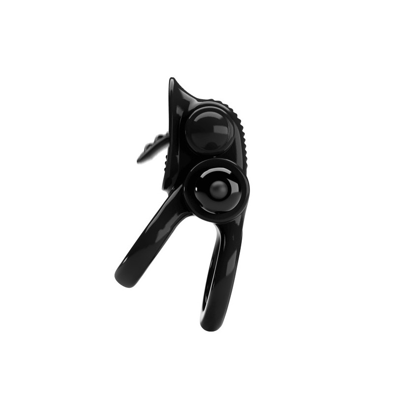 Διπλό Δαχτυλίδι Πέους &amp Όρχεων με Δόνηση Ένα Μέγεθος Pretty Love