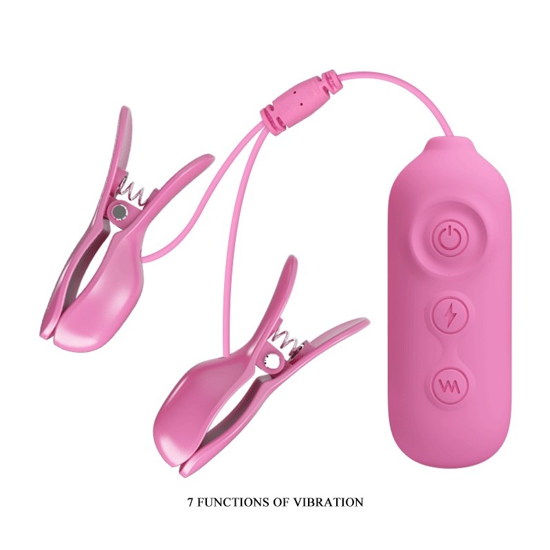 Επαναφορτιζόμενοι Σφικτήρες Θηλών με Ηλεκτοδιέγερση Pretty Love