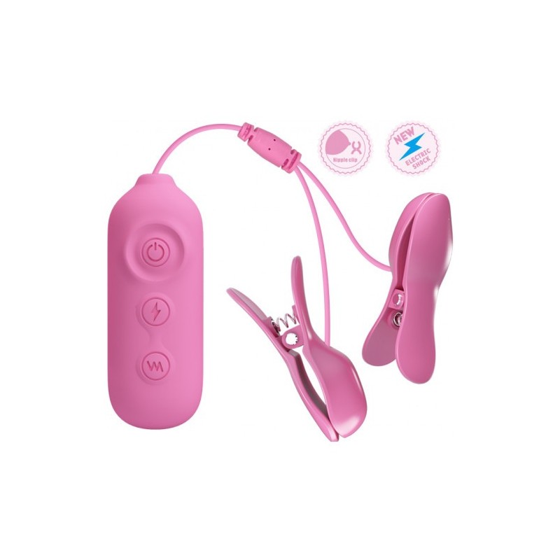 Επαναφορτιζόμενοι Σφικτήρες Θηλών με Ηλεκτοδιέγερση Pretty Love