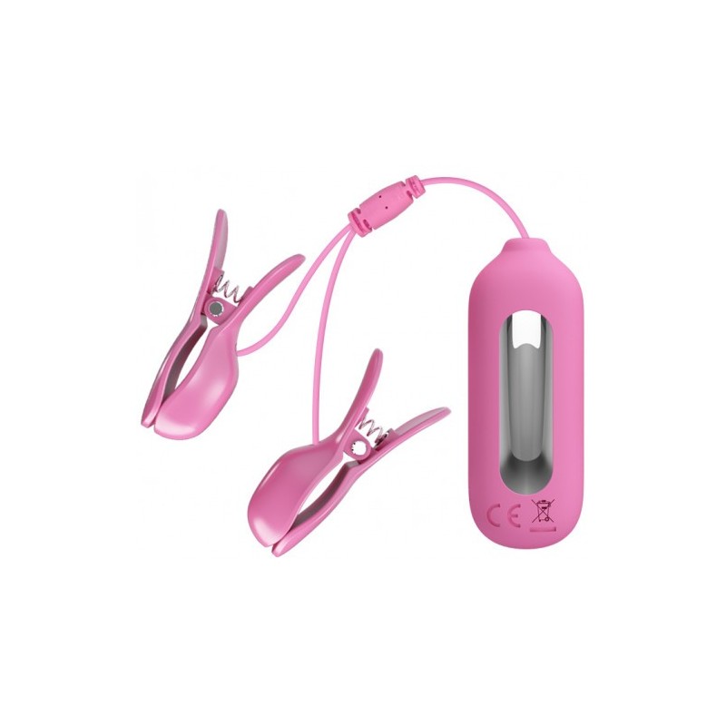 Επαναφορτιζόμενοι Σφικτήρες Θηλών με Ηλεκτοδιέγερση Pretty Love