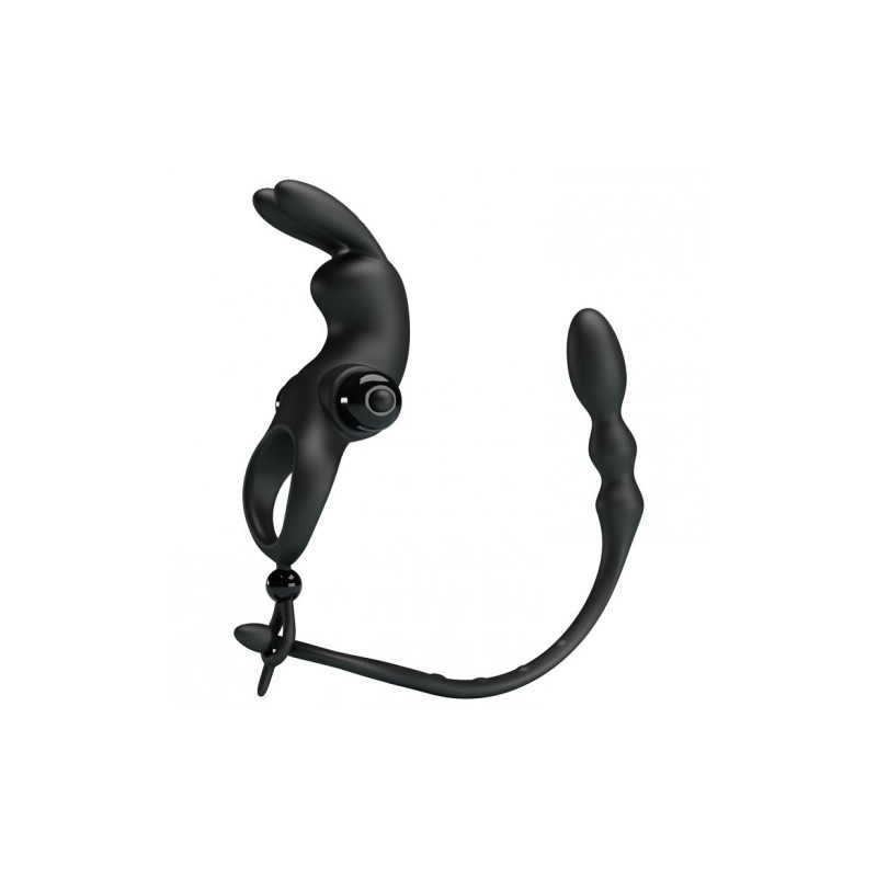 Δονούμενο Δαχτυλίδι Πέους με διεγέρτη προστάτη Pretty Love