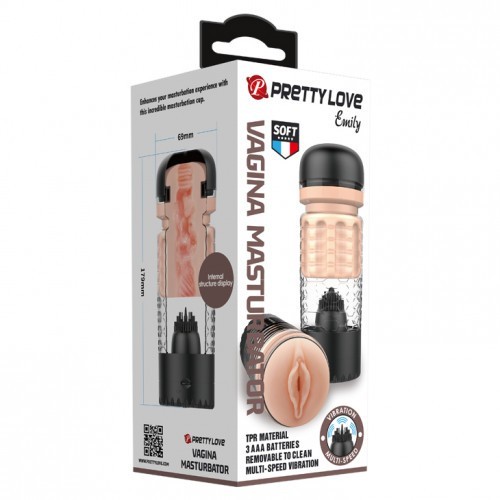 Δονούμενο Ανδρικό Αυνανιστήρι Pretty Love Emily