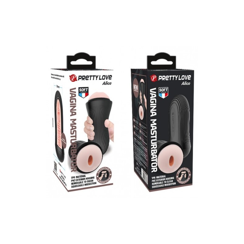 Ρεαλιστικό Ανδρικό Αυνανιστήρι Pretty Love Alice 21cm