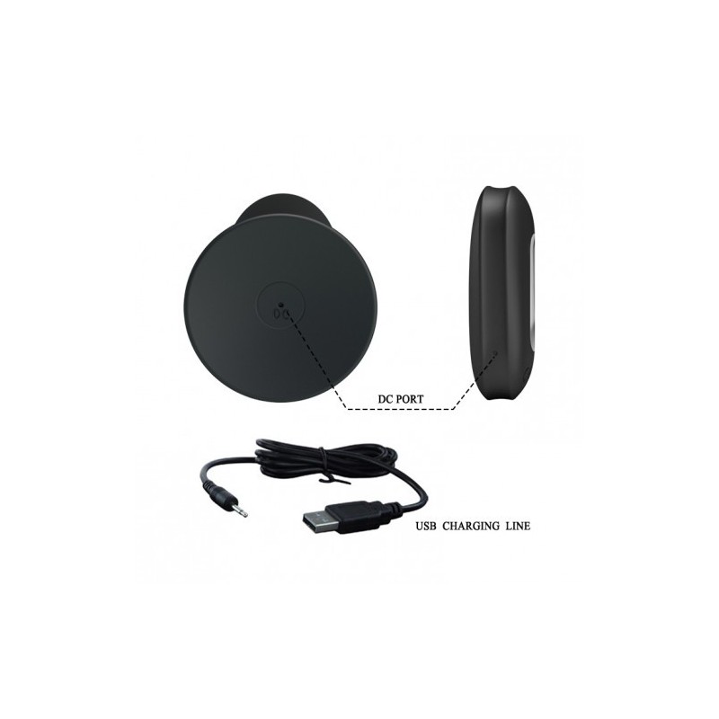 Μέτρια σφήνα MR. PLAY με δόνηση με ασύρματο τηλεχειριστήριο 11εκ