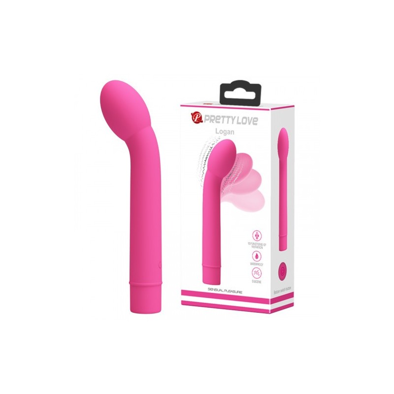Εύκαμπτος μικρός Δονητής Pretty Love Logan 16εκ
