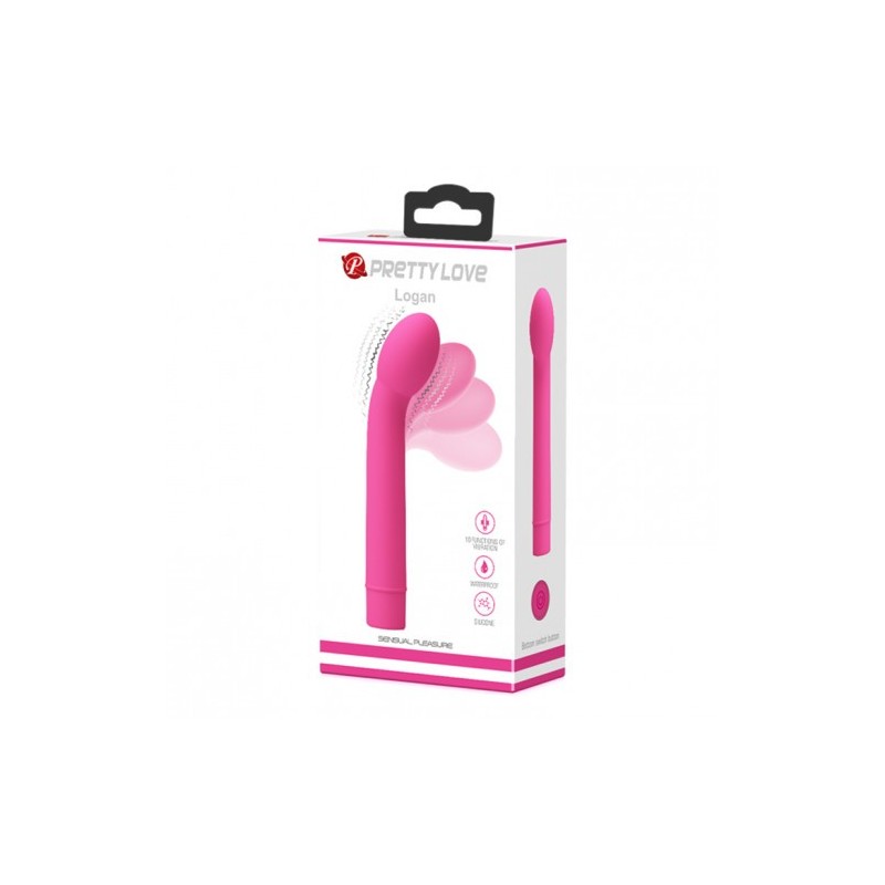 Εύκαμπτος μικρός Δονητής Pretty Love Logan 16εκ