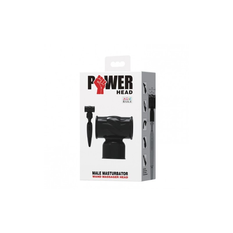 Power Head Male Masturbator Massager Head