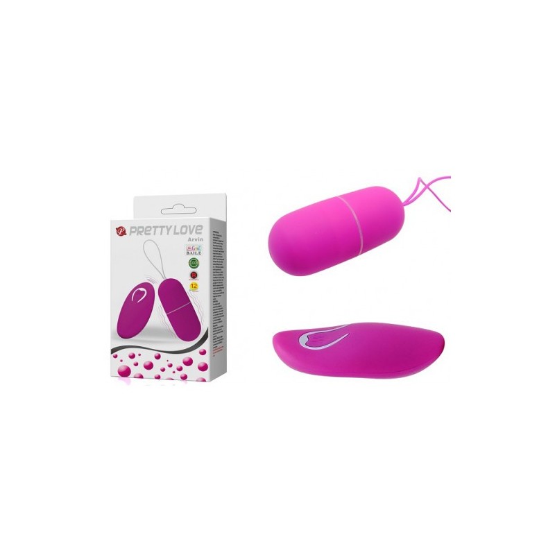 Δονητής Αυγό με τηλεκοντρόλ Pretty Love Arvin