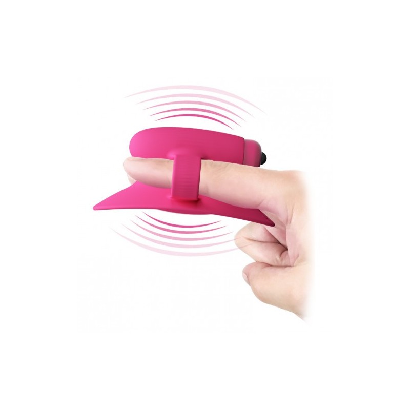 Μαλακός δονητής στά δαχτυλα ερεθισμού και διέγερσης Pretty Love Nelly