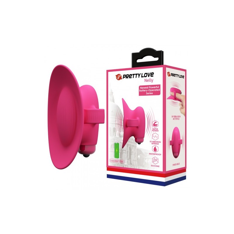 Μαλακός δονητής στά δαχτυλα ερεθισμού και διέγερσης Pretty Love Nelly