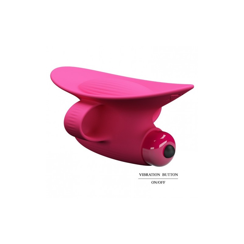 Μαλακός δονητής στά δαχτυλα ερεθισμού και διέγερσης Pretty Love Nelly