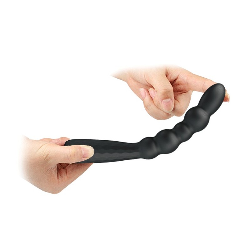 Εύκαμπτος βελούδινος Πρωκτικός δονητής Pretty Love Monroe 18 cm