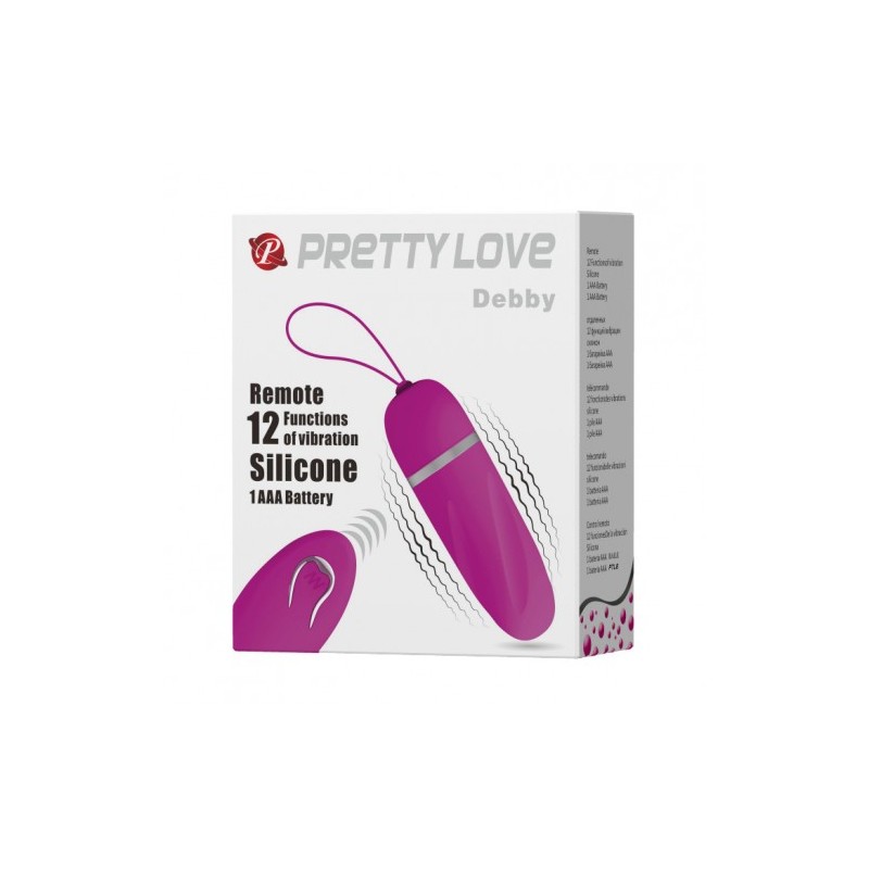 Pretty Love Debby δονητής βολίδα με τηλεκοντρολ
