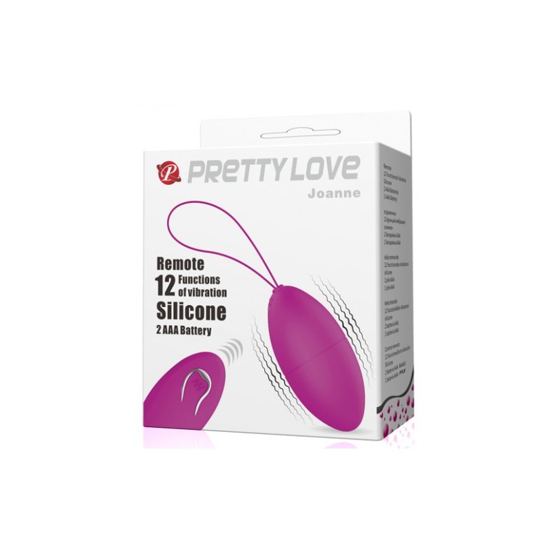 Δονητής αυγό με τηλεκοντρόλ Pretty Love Joanne
