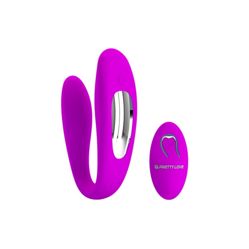 Δονητής ζευγαριών με τηλεχειριστήριο Pretty Love Letitia