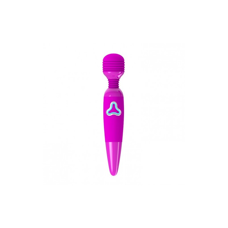 Μωβ επαναφορτιζόμενος δονητής μασάζ και σέξ Body Wand