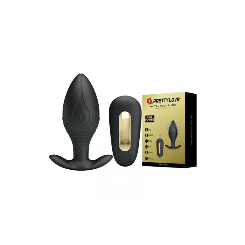 Πρωκτικός δονητής Pretty Love Regina με ασυρματο τηλεκοντρολ