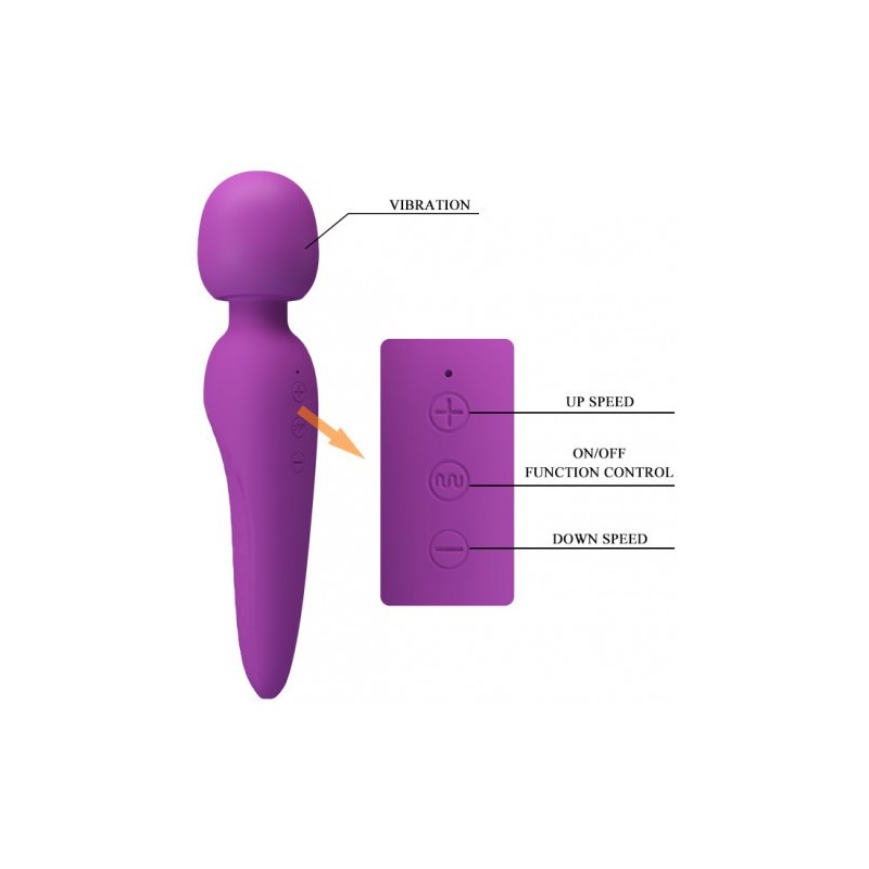 Αδιάβροχος δονητής μασάζ και σέξ στην μπανιέρα Pretty Love Meredith