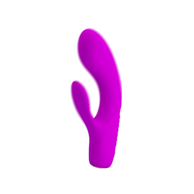 Εύκαμπτος μαλακός δονητής Κουνέλι Pretty Love Tim-15-εκ