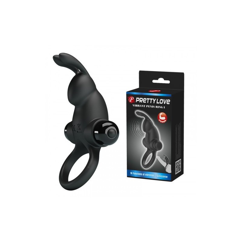 Δαχτυλίδι πέους με ισχυρή δόνηση στην κλειτορίδα Pretty Love Vibrant Penis Ring I