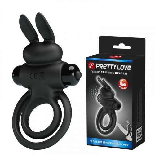 Δαχτυλίδι πέους και όρχεων Pretty Love Vibrant Penis Ring III