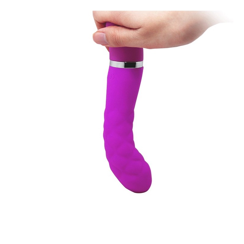 Εύκαμπτος μαλακός δονητής Pretty Love Truda Roz 19 cm