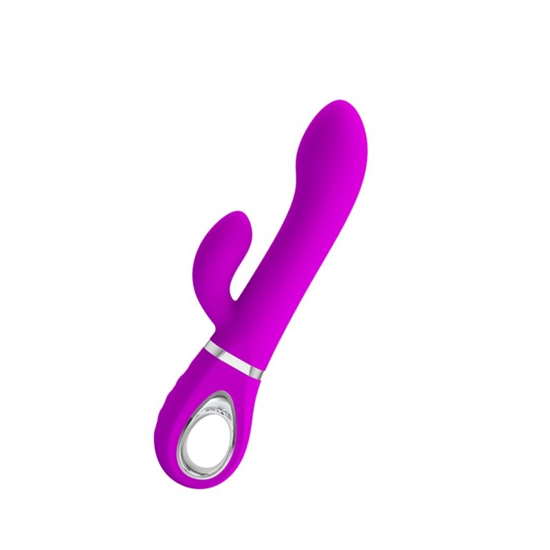 Δονητής κουνελάκι μωβ Pretty Love Thomas