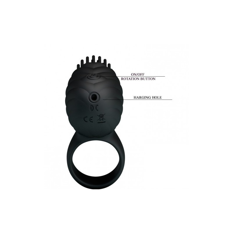 Pretty Love Hedda δαχτυλίδι πέους με περιστροφική κίνηση