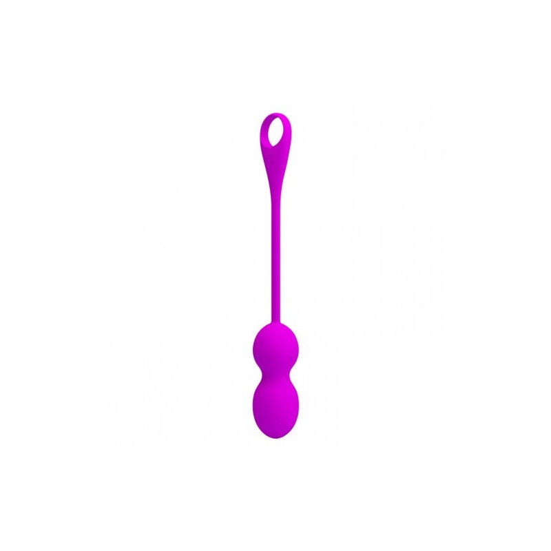 Μωβ Κολπικές Μπαλίτσες με Δόνηση μέσω εφαρμογής Pretty Love Elvira