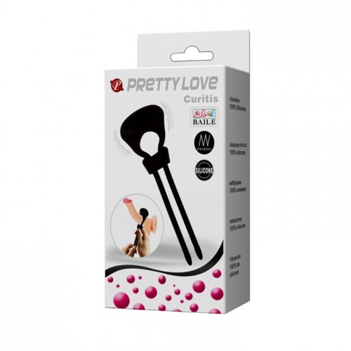 Δαχτυλίδι πέους με δόνηση και ρύθμιση πίεσης Pretty Love Curitis