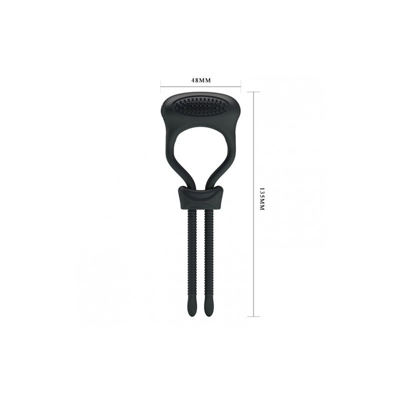 Δαχτυλίδι πέους με δόνηση και ρύθμιση πίεσης Pretty Love Curitis