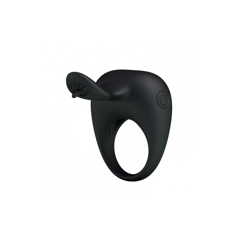 Δαχτυλίδι πέους Pretty Love με γλώσσα δόνησης