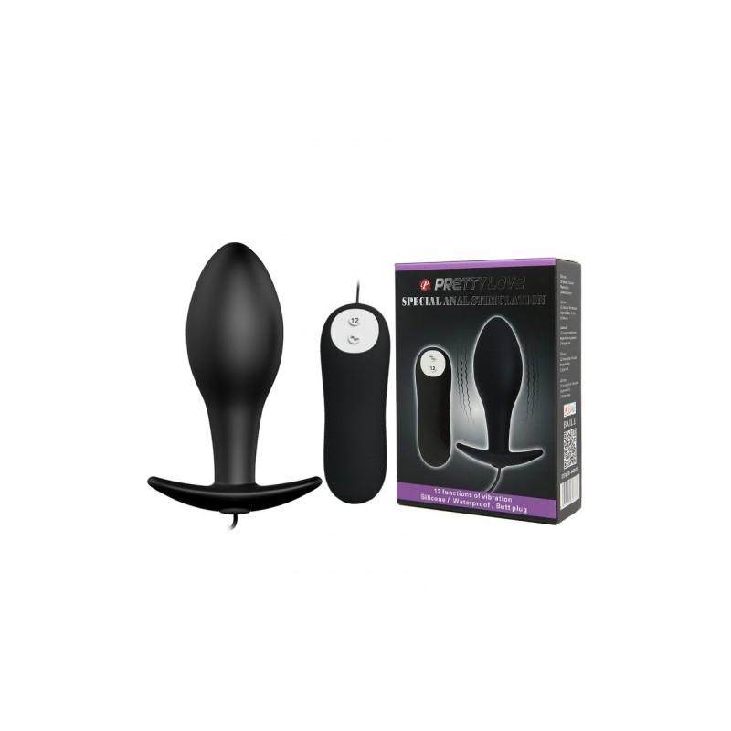 Πρωκτική σφήνα Pretty Love με τηλεχειριστήριο