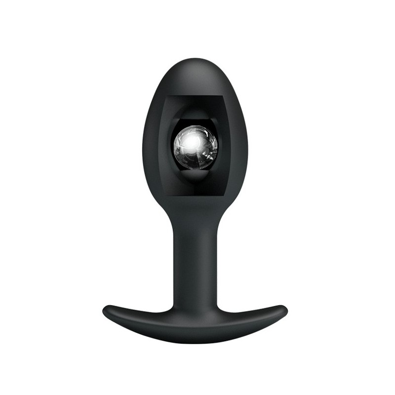 Μέτρια Σφήνα Pretty Love σιλικόνης με ενσωματομένη μπίλια 8 εκ