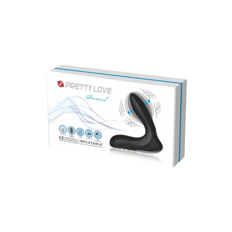 Πρωκτικός Δονητής Προστάτη ο οποίος Φουσκώνει Pretty Love Leonard