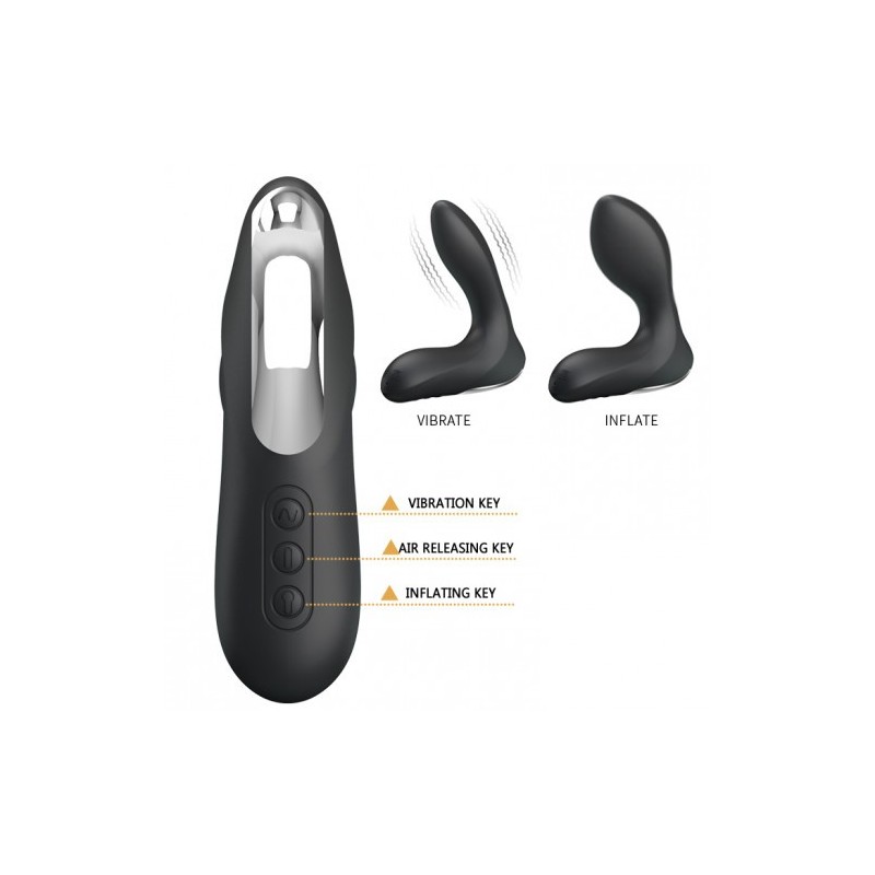 Πρωκτικός Δονητής Προστάτη ο οποίος Φουσκώνει Pretty Love Leonard