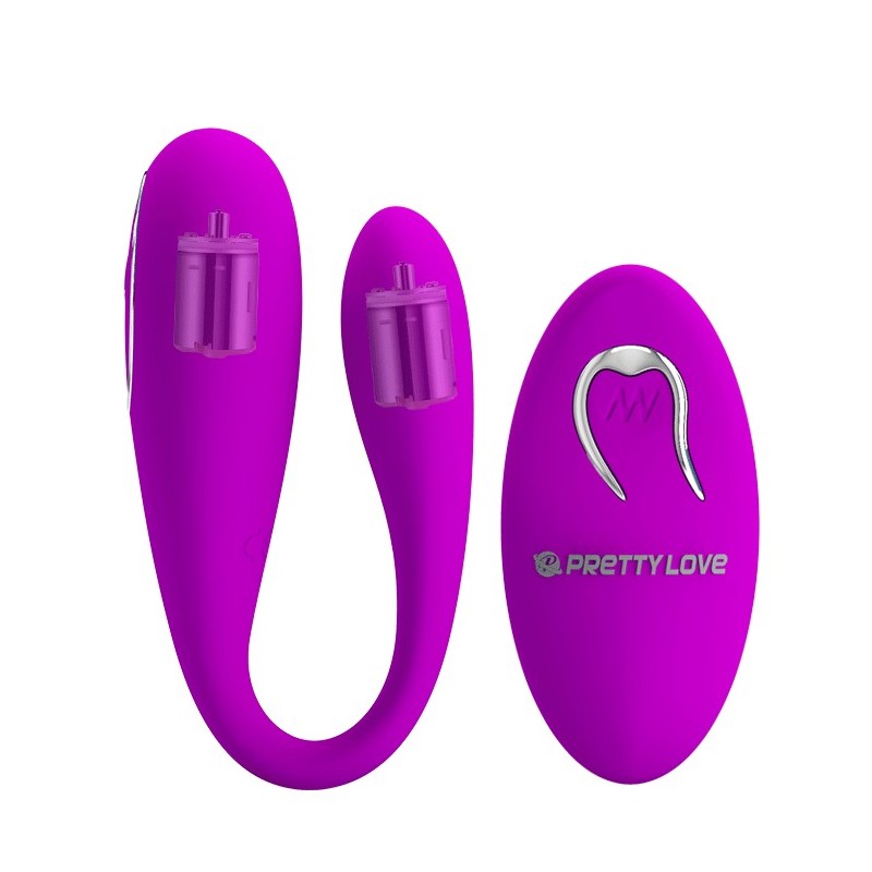 Δονητής ζευγαριών με τηλεχειριστήριο Pretty Love Algernon