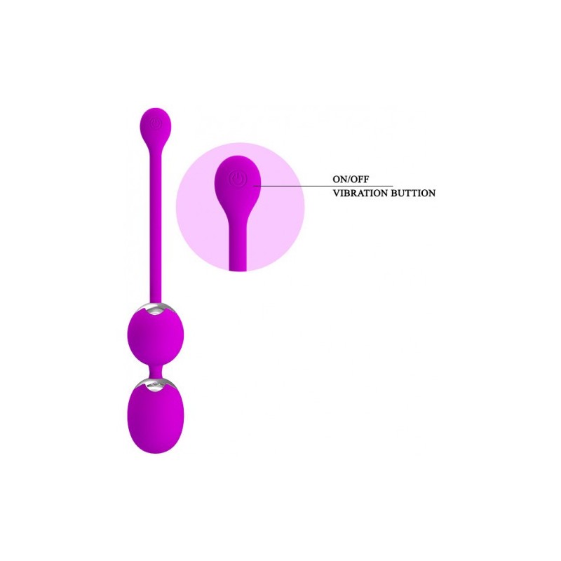 Δονούμενες κολπικές μπαλίτσες Kegel με ασύρματο τηλεχειριστήριο