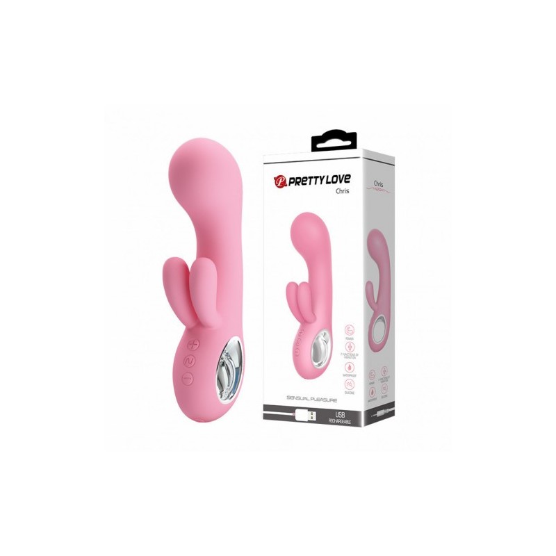 Δονητής Σιλικόνης Chris Ράμπιτ κλειτορίδας και σημείου G