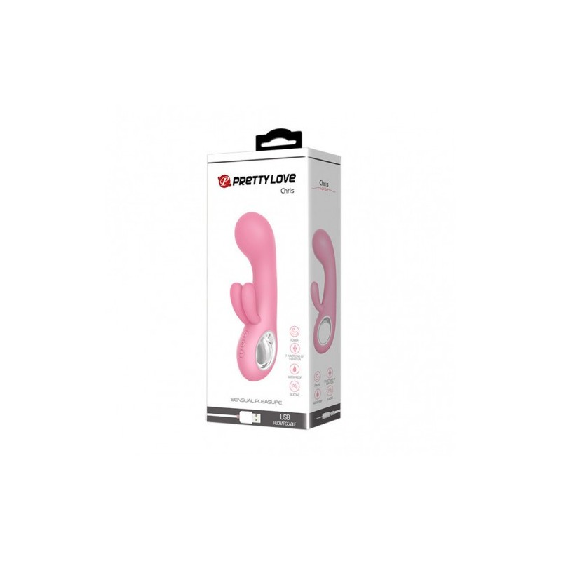 Δονητής Σιλικόνης Chris Ράμπιτ κλειτορίδας και σημείου G