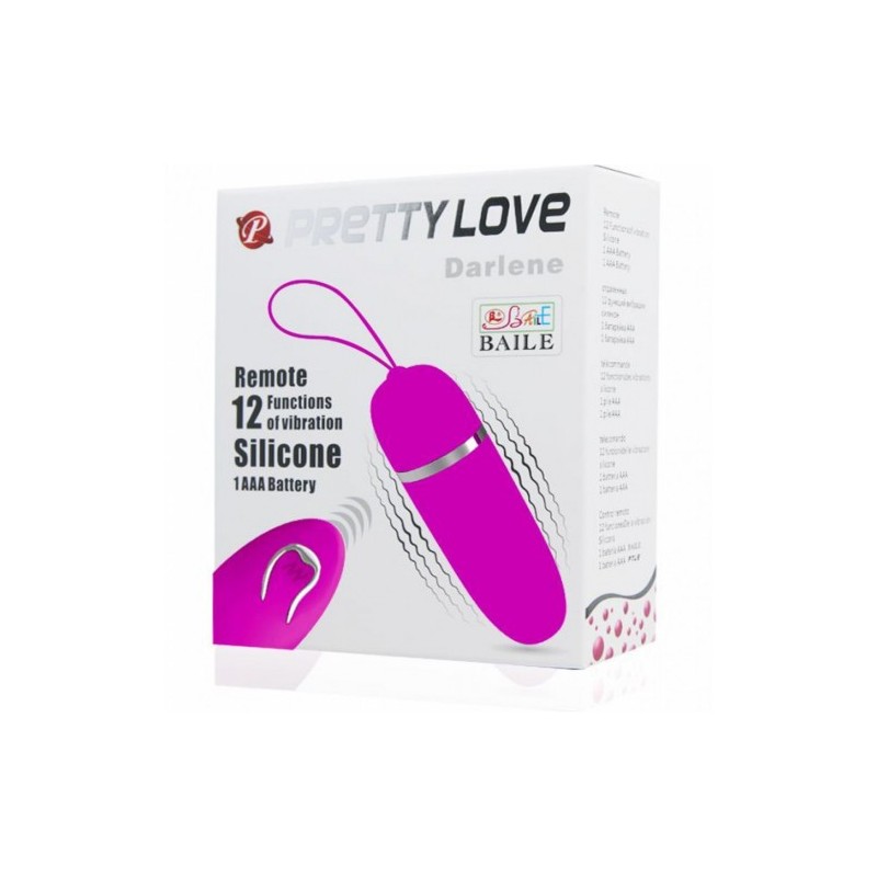 Δονητής αυγό με τηλεκοντρόλ Pretty Love Darlene
