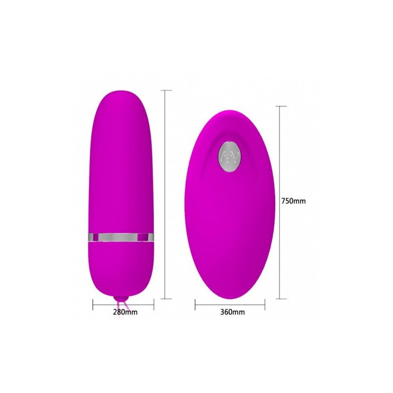 Δονητής αυγό με τηλεκοντρόλ Pretty Love Darlene