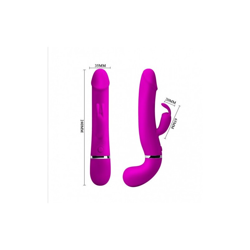 Δονητής εκσπερμάτωσης Λαγουδάκι Pretty Love Henry