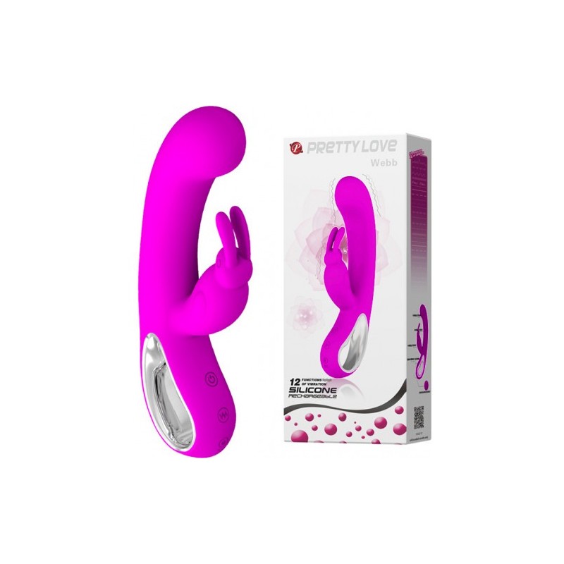 Δονητής Pretty Love Webb διεγέρτης κλειτορίδας Μωβ