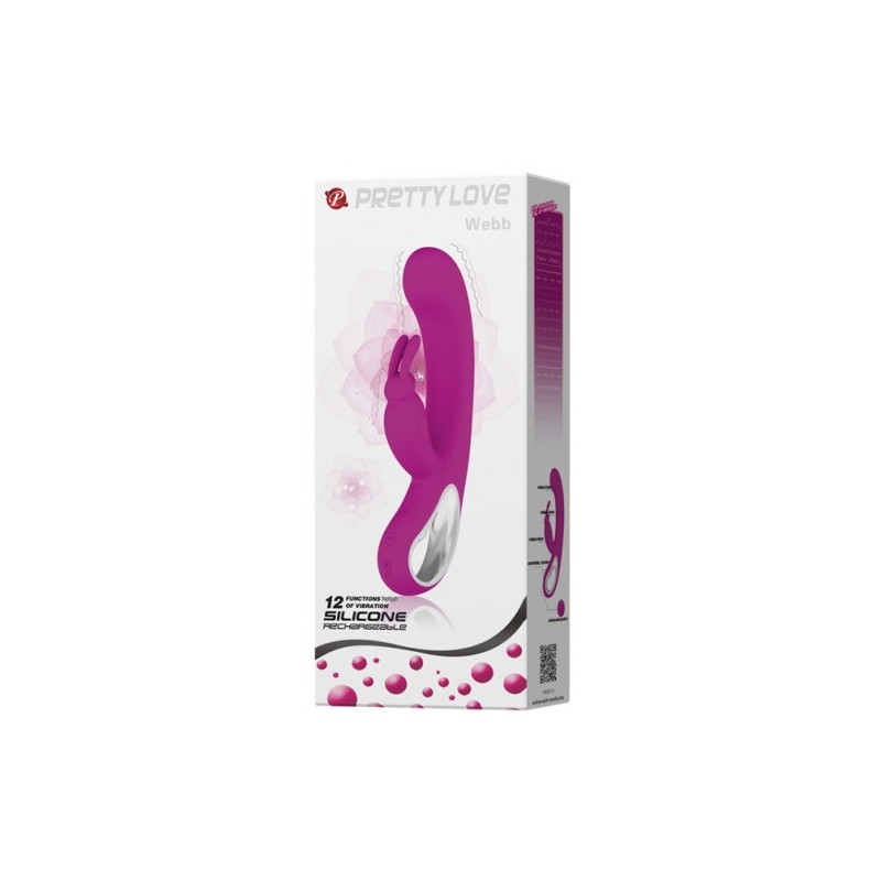 Δονητής Pretty Love Webb διεγέρτης κλειτορίδας Μωβ